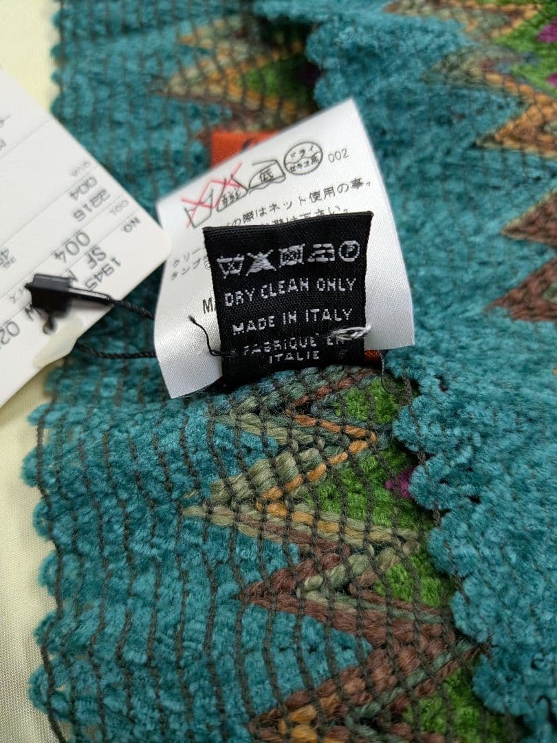 ミッソーニ　MISSONI　マフラー　ストール ショール　新品タグ付き