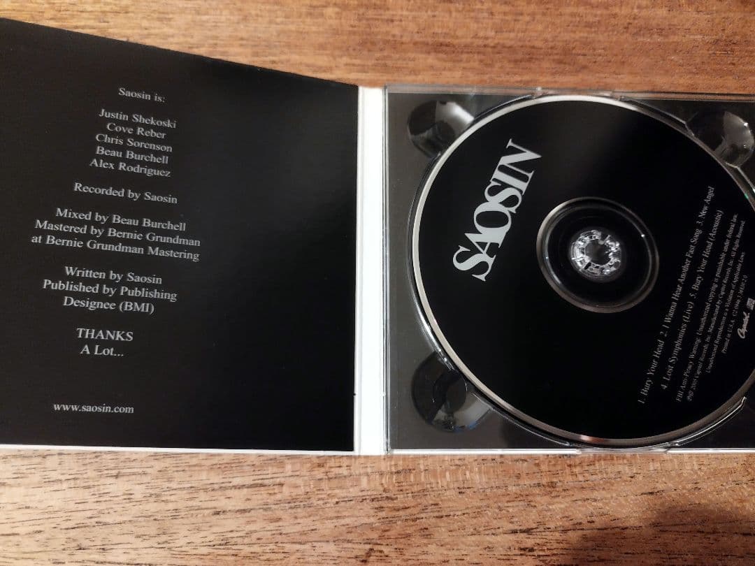 SAOSIN セイオシン レア白盤 灰盤 黒盤3枚セット