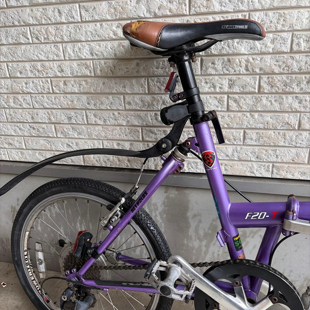 専用　KHS F20-T 折りたたみ自転車 パープル