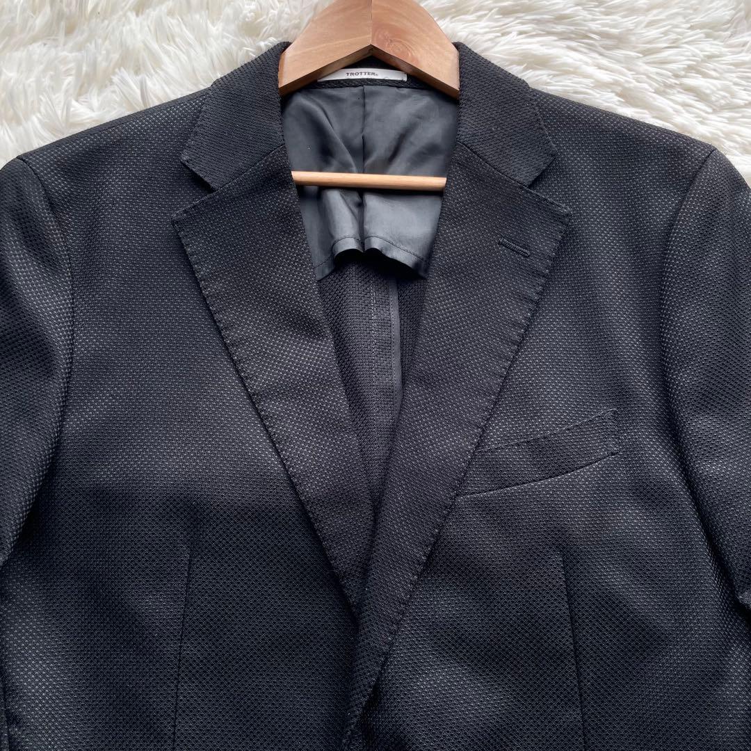 極美品✨マッキントッシュフィロソフィー　TROTTERジャケット　凸凹生地　M