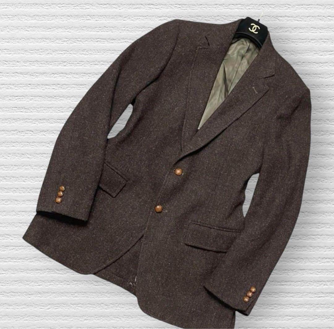 Harris Tweed stanley blacker テーラードジャケット