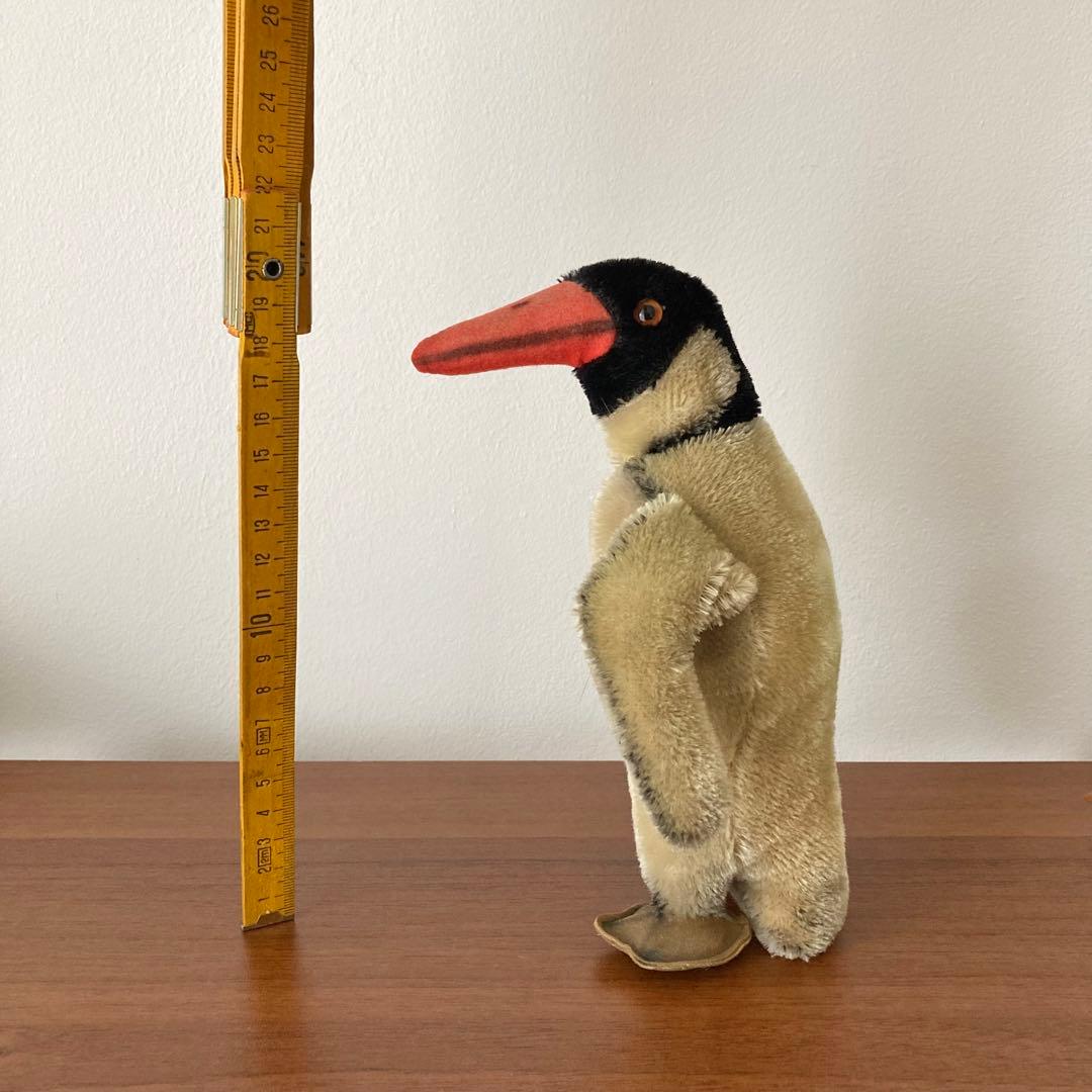 オールドシュタイフ　ペンギン　シュタイフ　ドイツ　ぬいぐるみ　ヴィンテージ