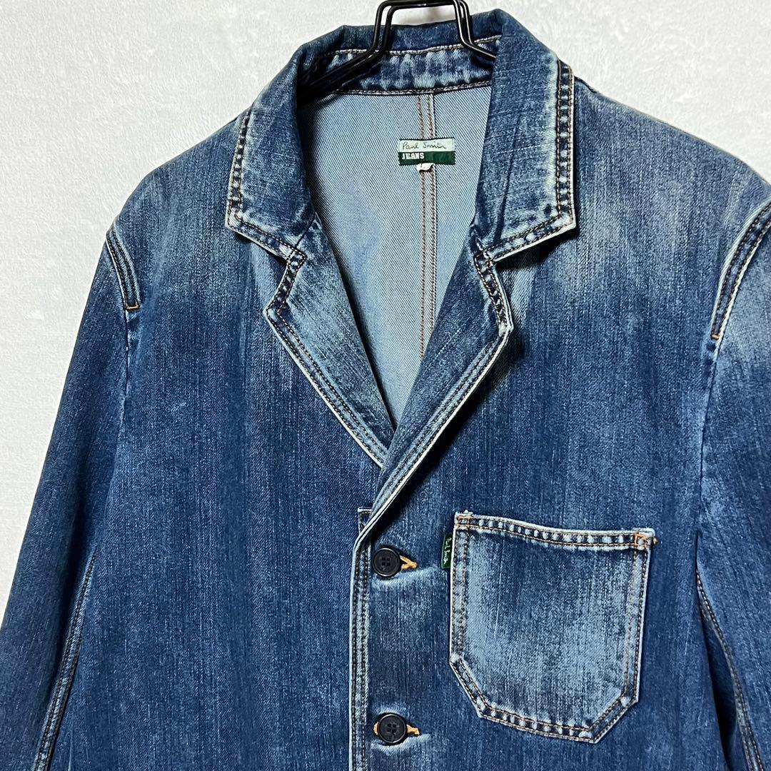 Paul Smith JEANS ポールスミス　デニム テーラードジャケット　L