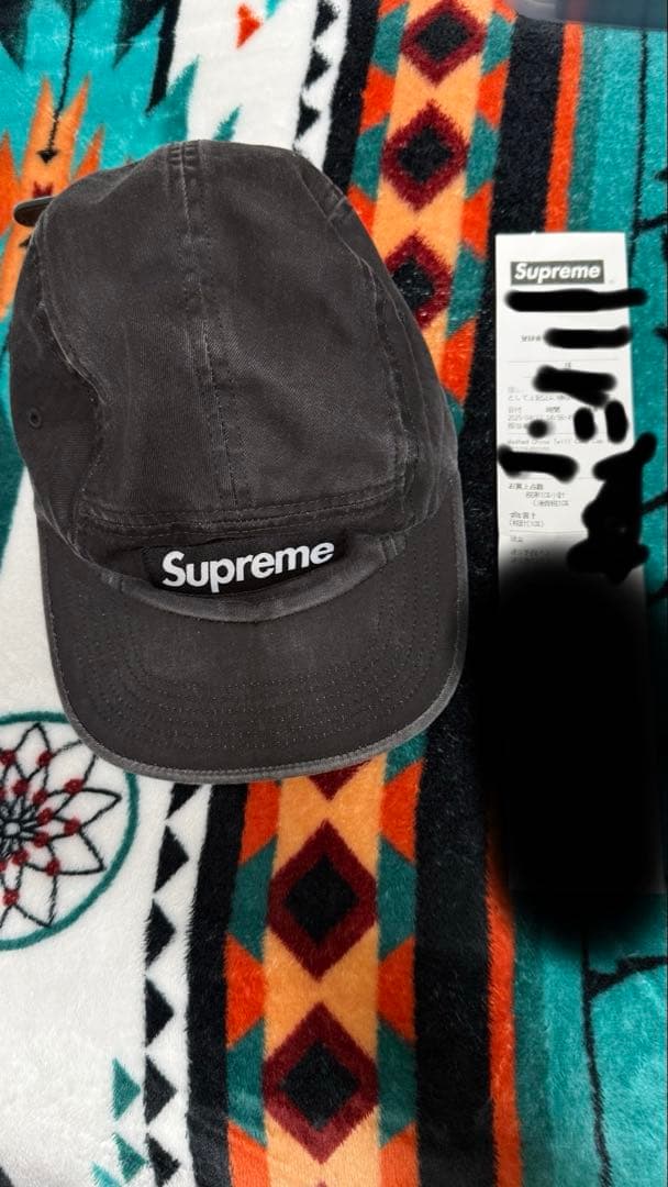帽子 supreme Washed Chino Twill Camp cap