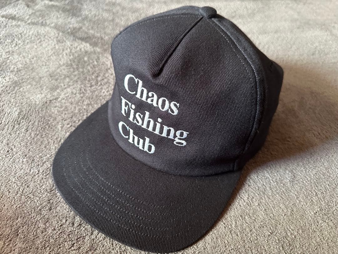 Chaos Fishing Club キャップ ブラック 極美品
