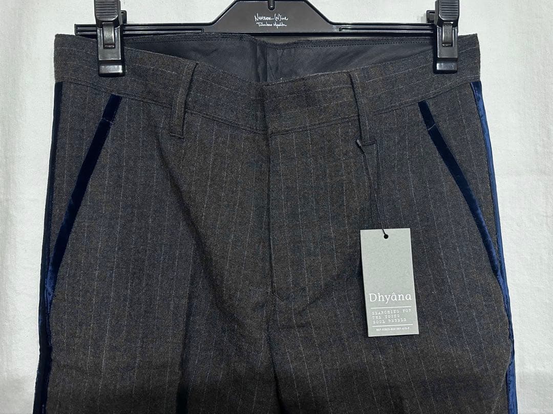 Dhyanaディアーナウールストライプセットアップbacklashバックラッシュ