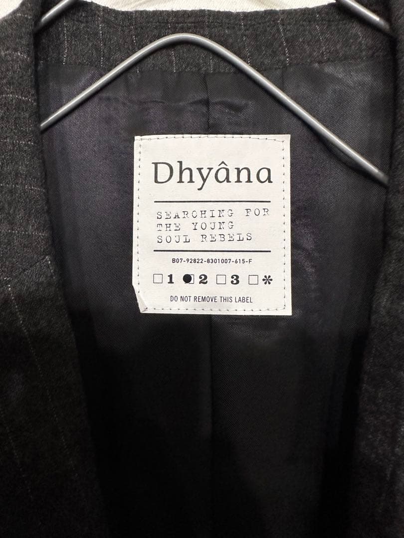 Dhyanaディアーナウールストライプセットアップbacklashバックラッシュ