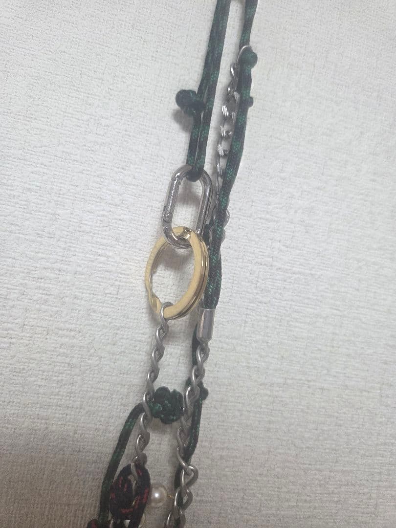 kolor 22ss チェーンネックレス