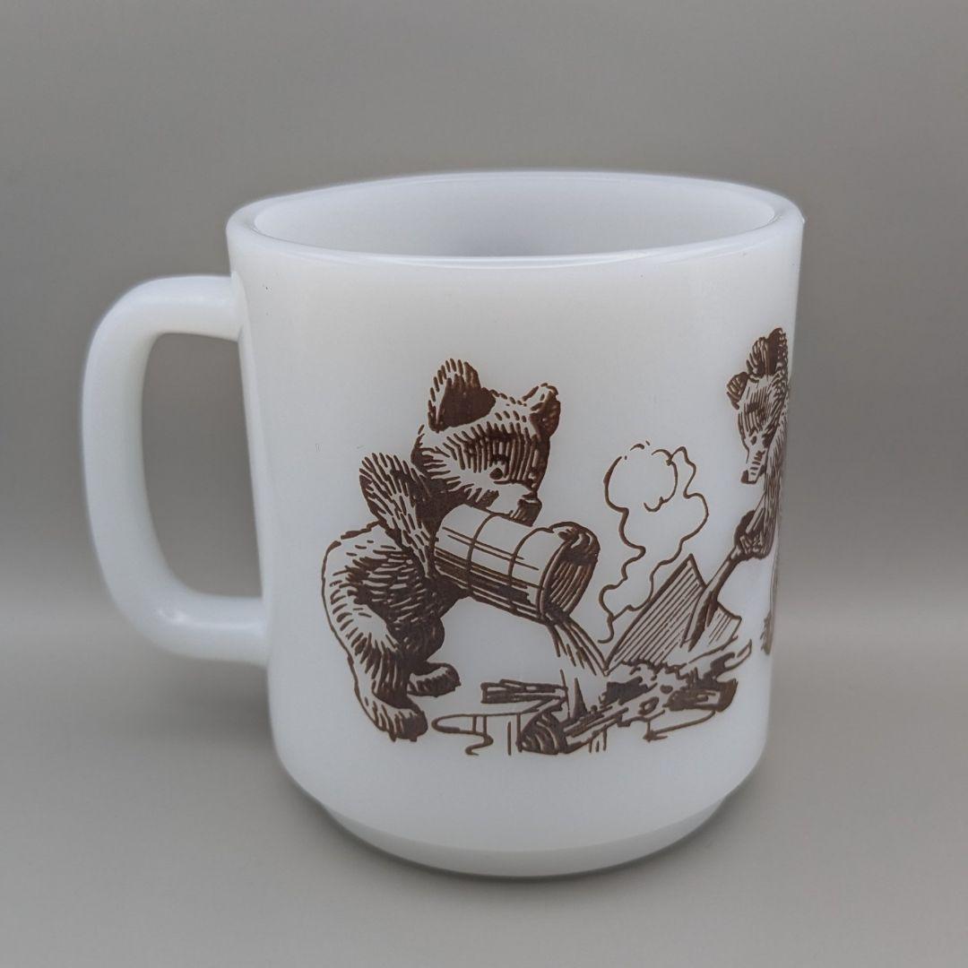 ■美品■グラスベイク スモーキーベア マグカップ アメリカ製 #572-2