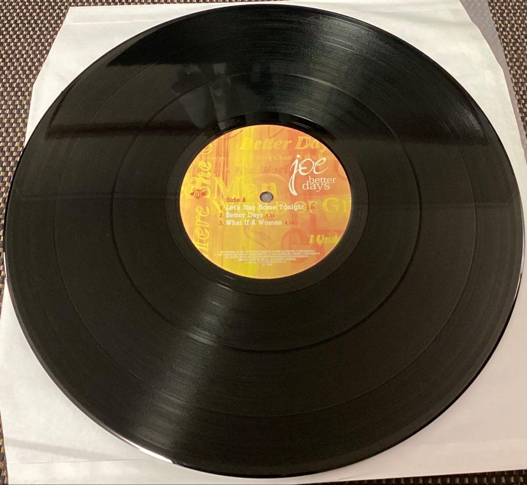 (USED)Joe Better Days 2枚組アナログレコード R&B 名盤