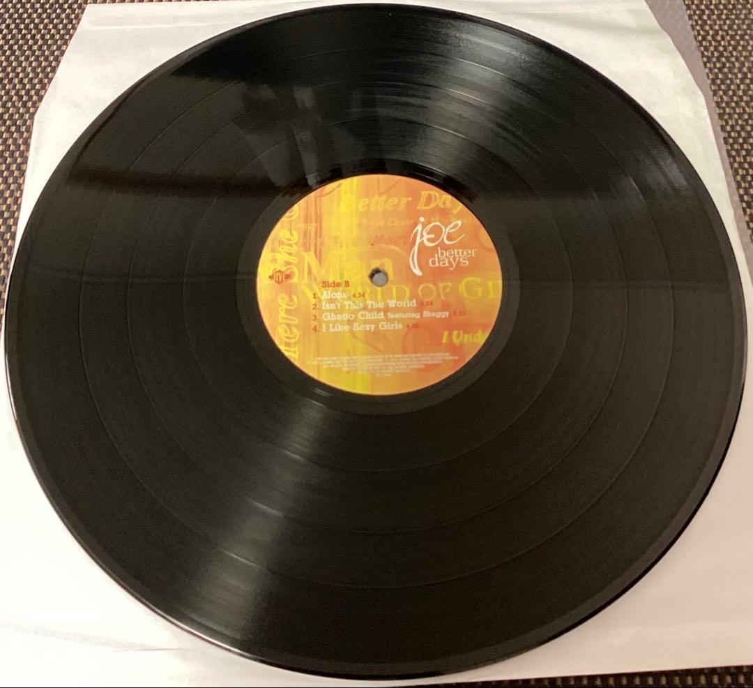(USED)Joe Better Days 2枚組アナログレコード R&B 名盤