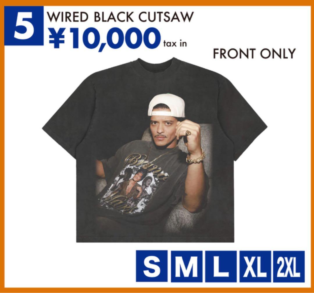 Bruno Mars ブルーノマーズ　ツアーTシャツ未使用 Mサイズ