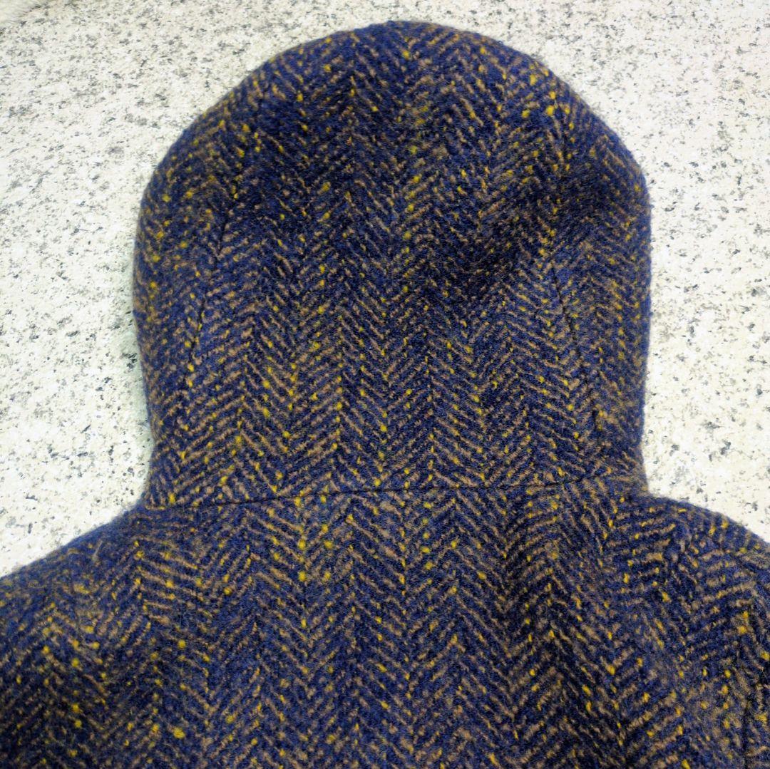 ジャケット・アウター vm PAL'LAS PALACE Wool Tweed Fooded Coat