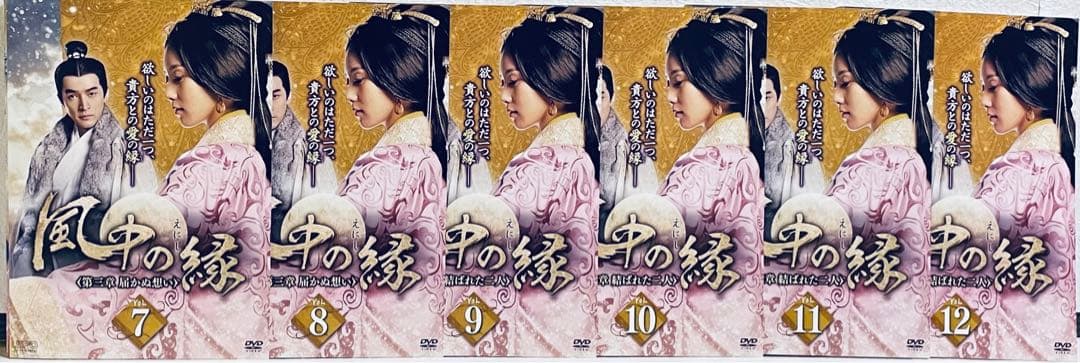 風中の縁　全１８巻　レンタル版DVD 全巻セット　　リウ・シーシー　アジアドラマ