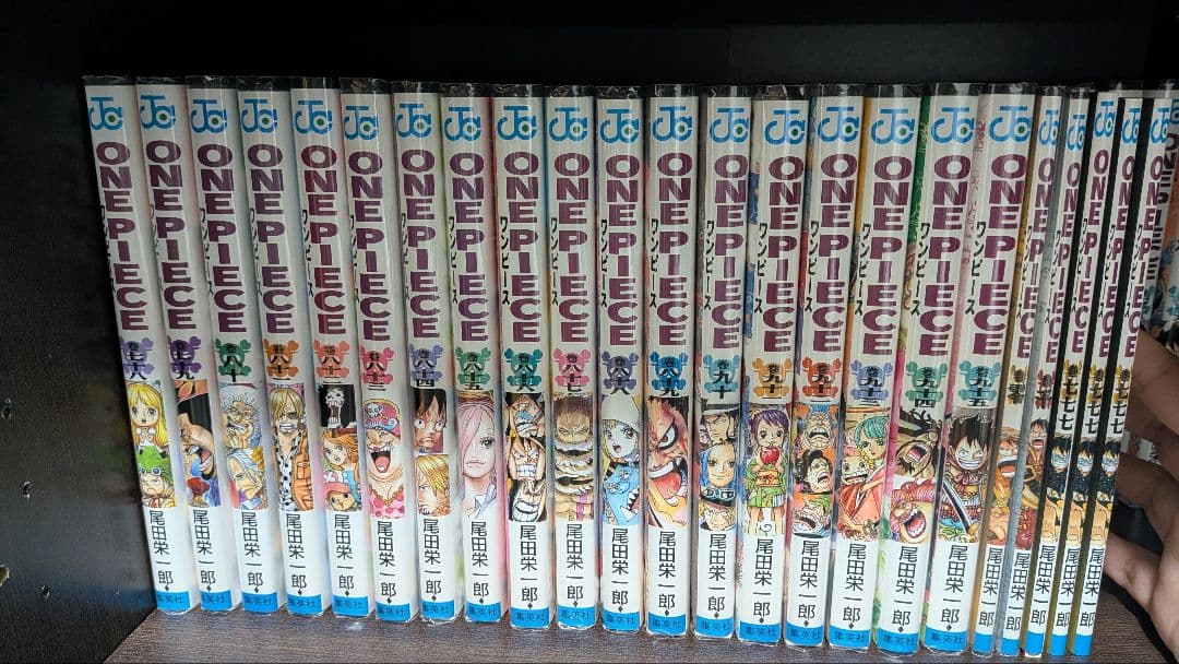 ​【極美品/全巻ビニールカバー付】ONE PIECE 1-95巻セット おまけ有