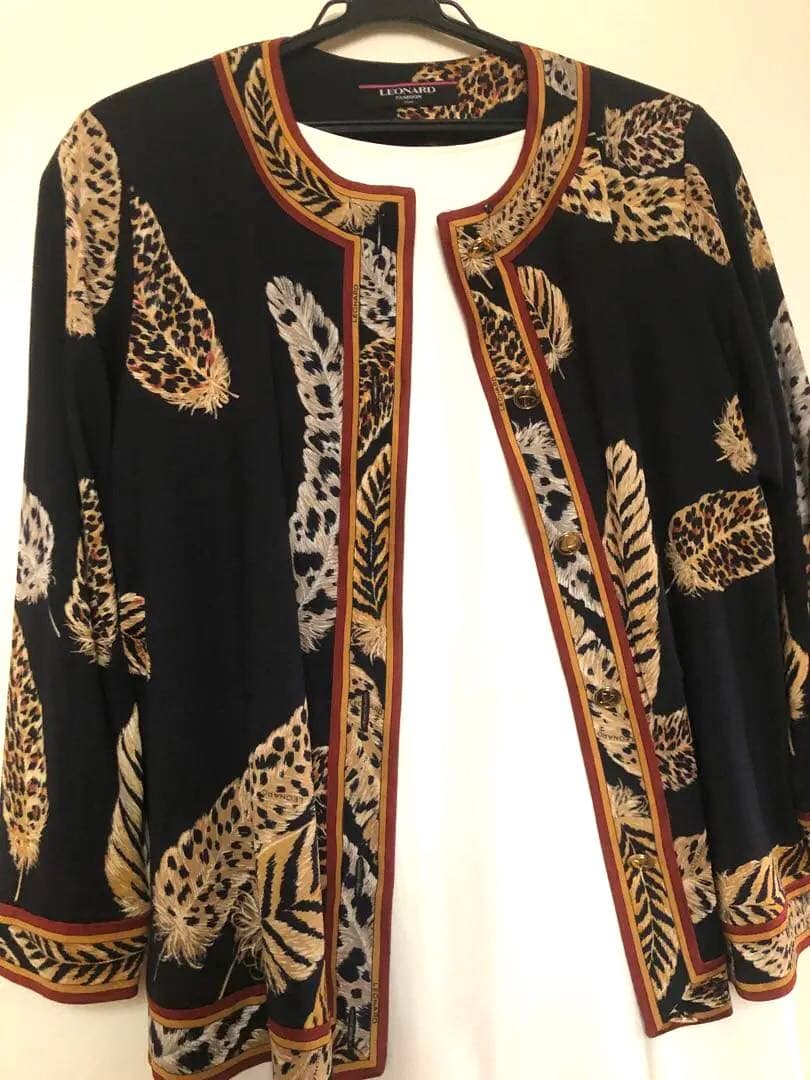専用 美品　LEONARD 絹 毛 トップス
