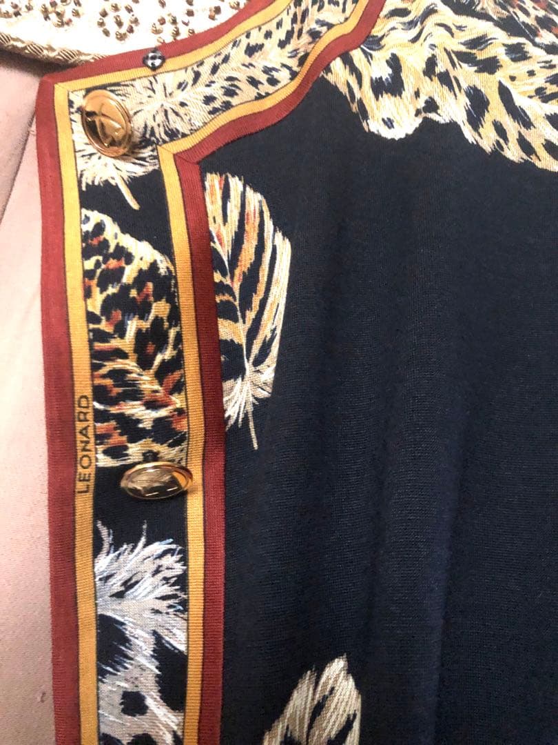 専用 美品　LEONARD 絹 毛 トップス