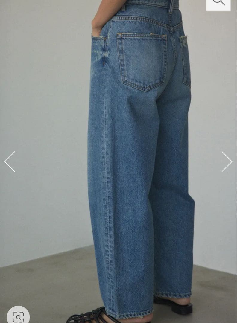 希少！BLACK BY MOUSSY PUNA vintage denim 24