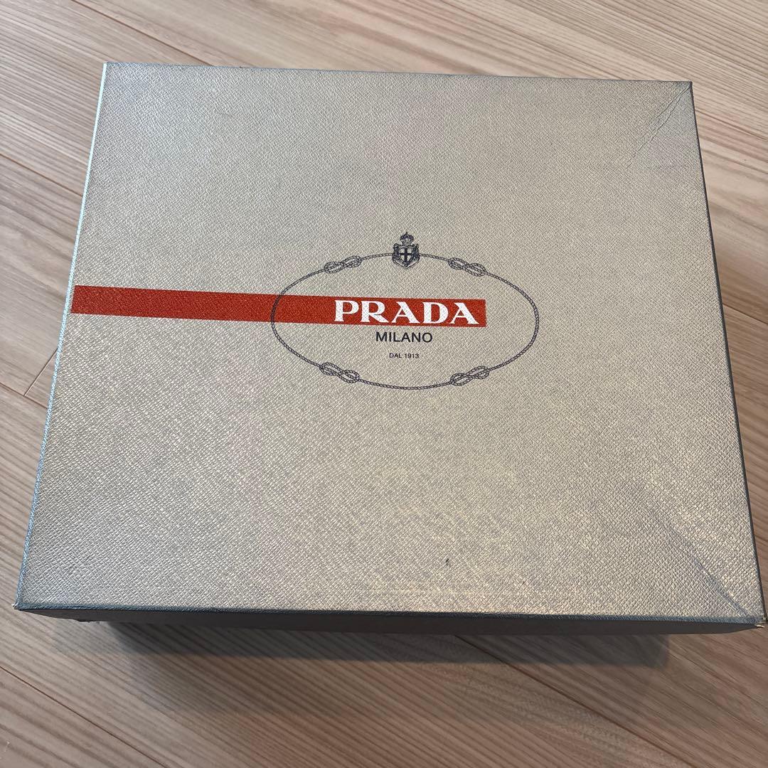 Prada ダークグレー レインブーツ　39