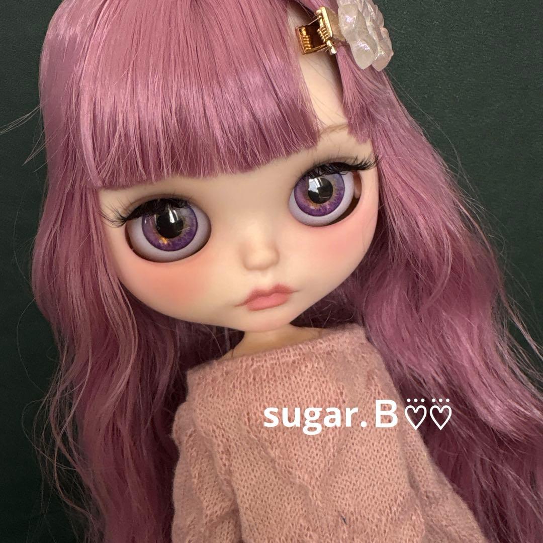 アイシードールカスタム❤︎スモークピンクパープル❤︎