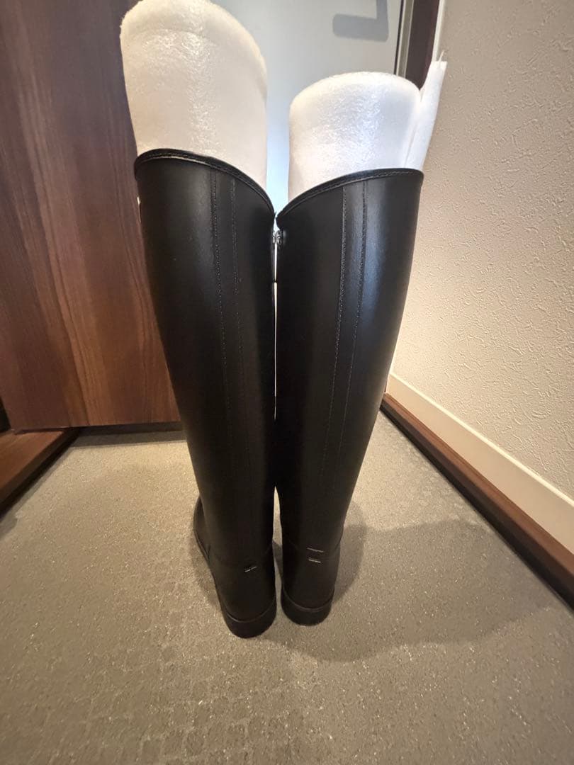 MACKINTOSH ブラック ロング　レインブーツ　美品