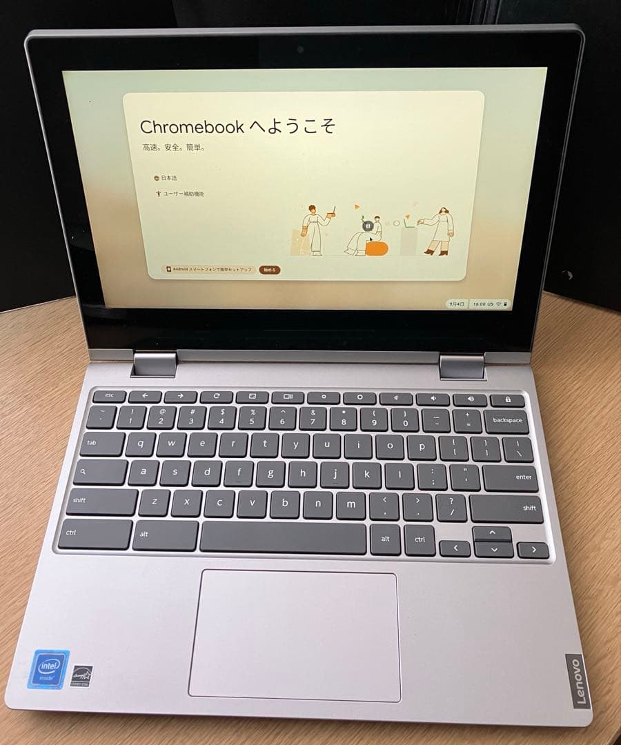 Lenovo Chromebook シルバー 【C340-11】＋ACアダプター