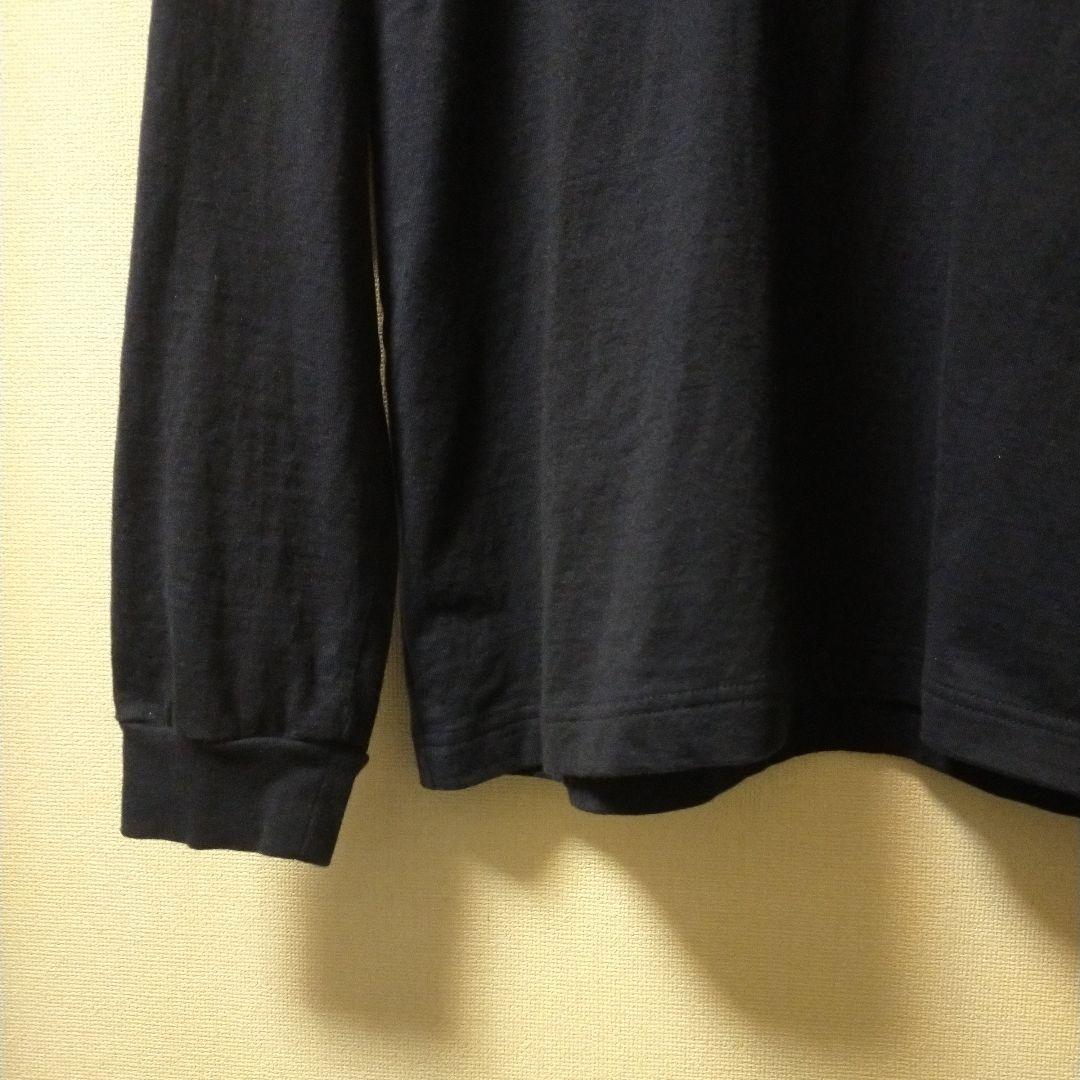 COMME des GARÇONS ネイビー 長袖Tシャツ M