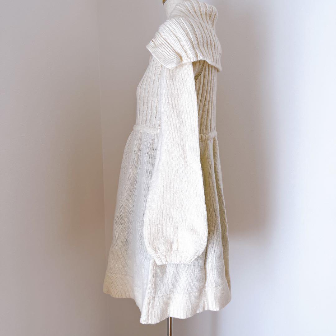 Burberryブルーレーベル ニット セーター ウール カーディガン コート