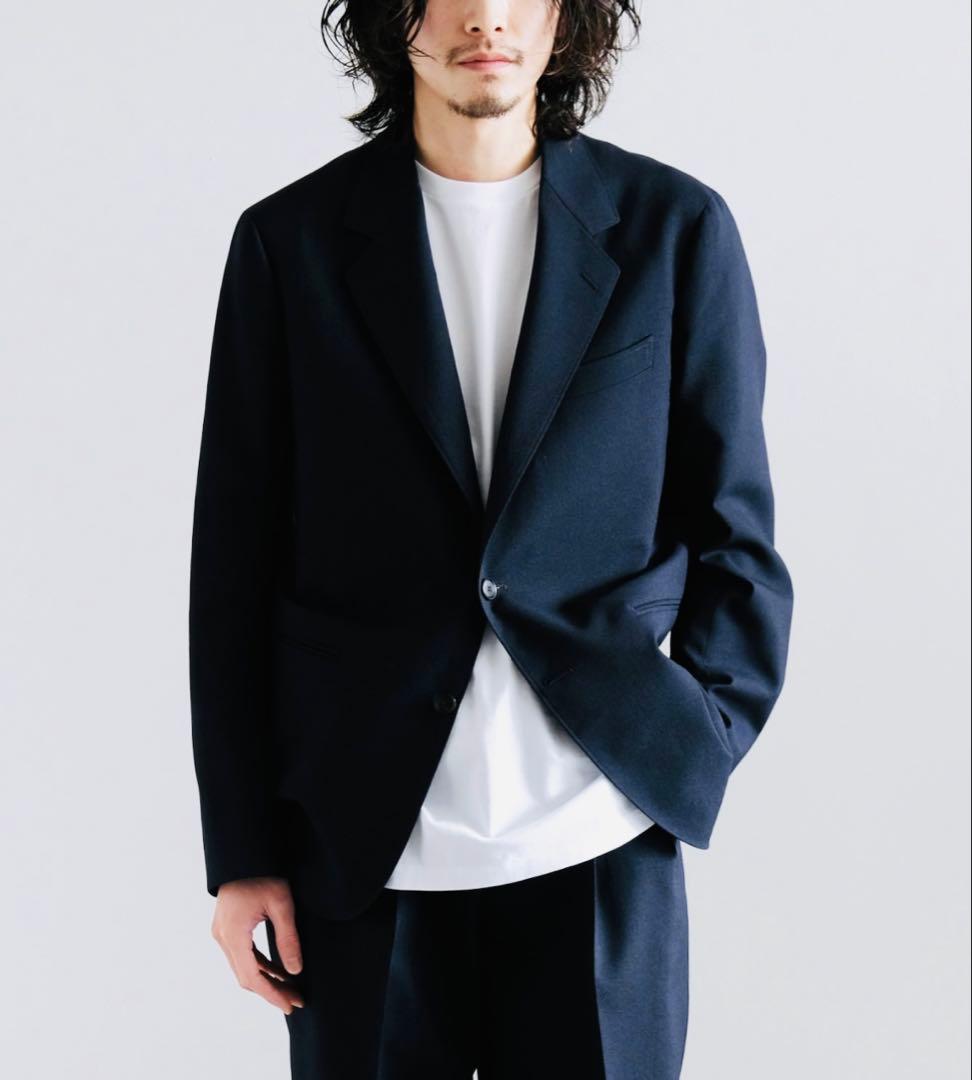 HEUGN “STEVE” 尾州ウール100%ジャケット NAVY 希少サイズ1