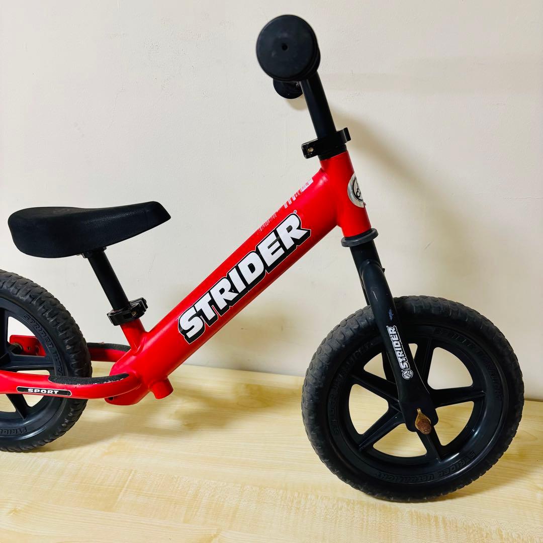 STRIDER バランスバイク レッド12インチ SPORT 日本正規品