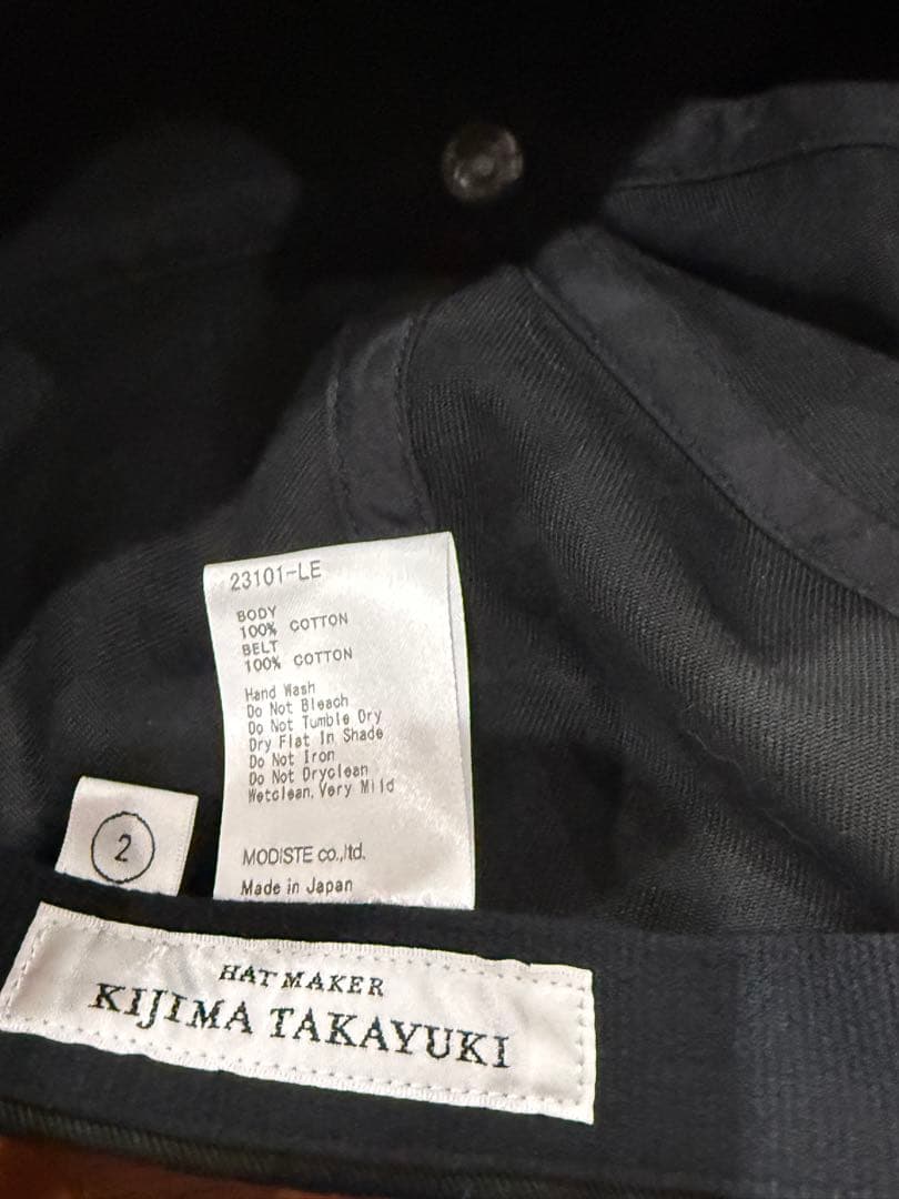 LE × KIJIMA TAKAYUKI キャップ