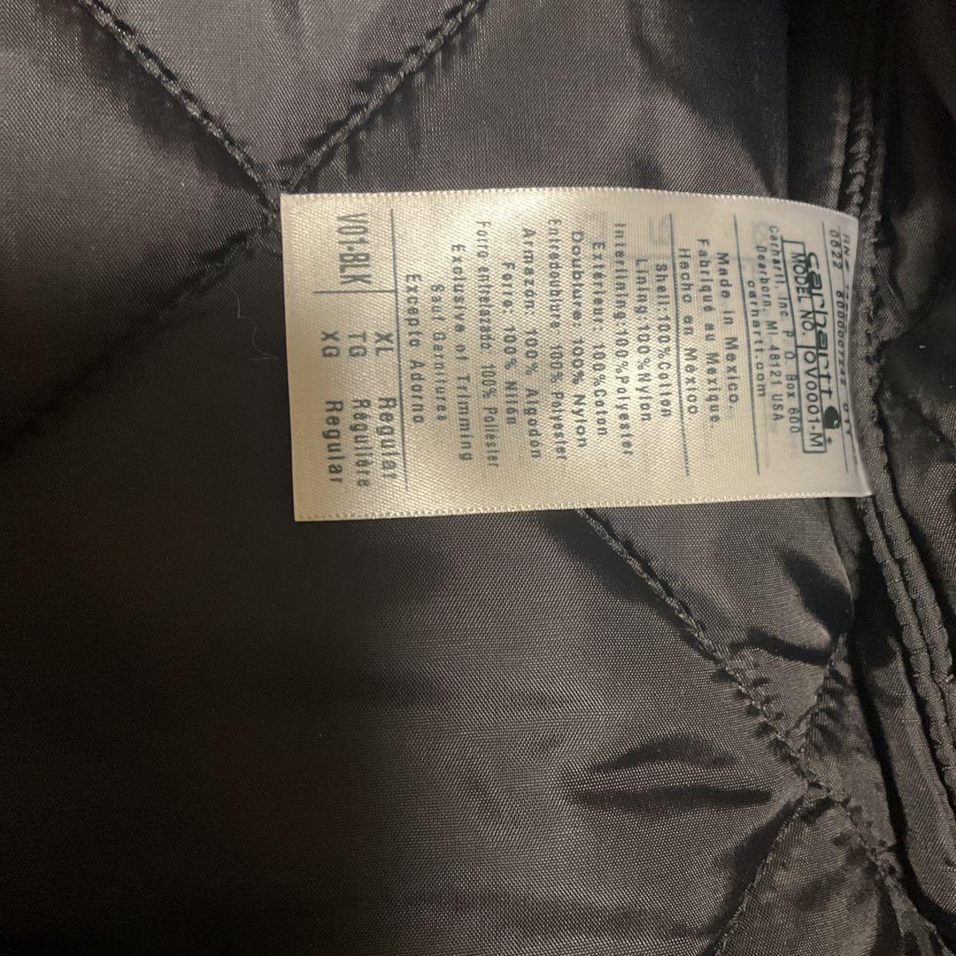 Carhartt カーハート　ダックベスト　XL 【美品】