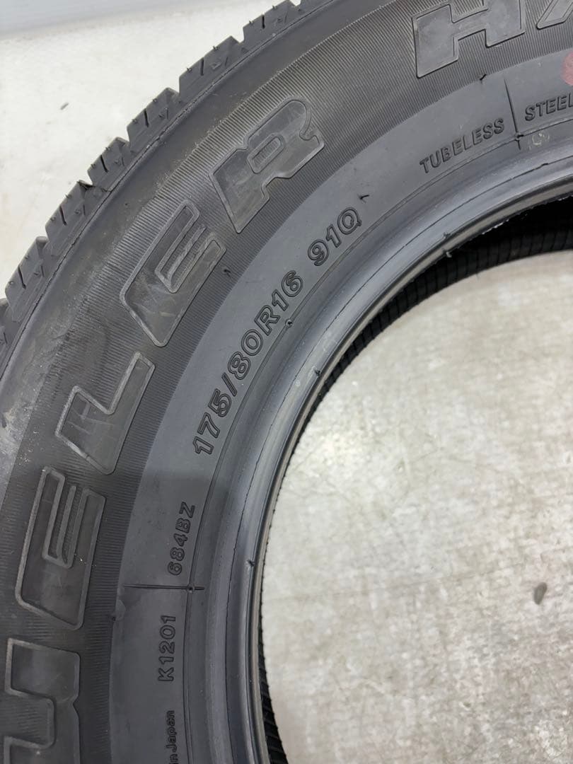 富山県☆ジムニー 新車外し ブリヂストン デューラー H/L 175/80R16