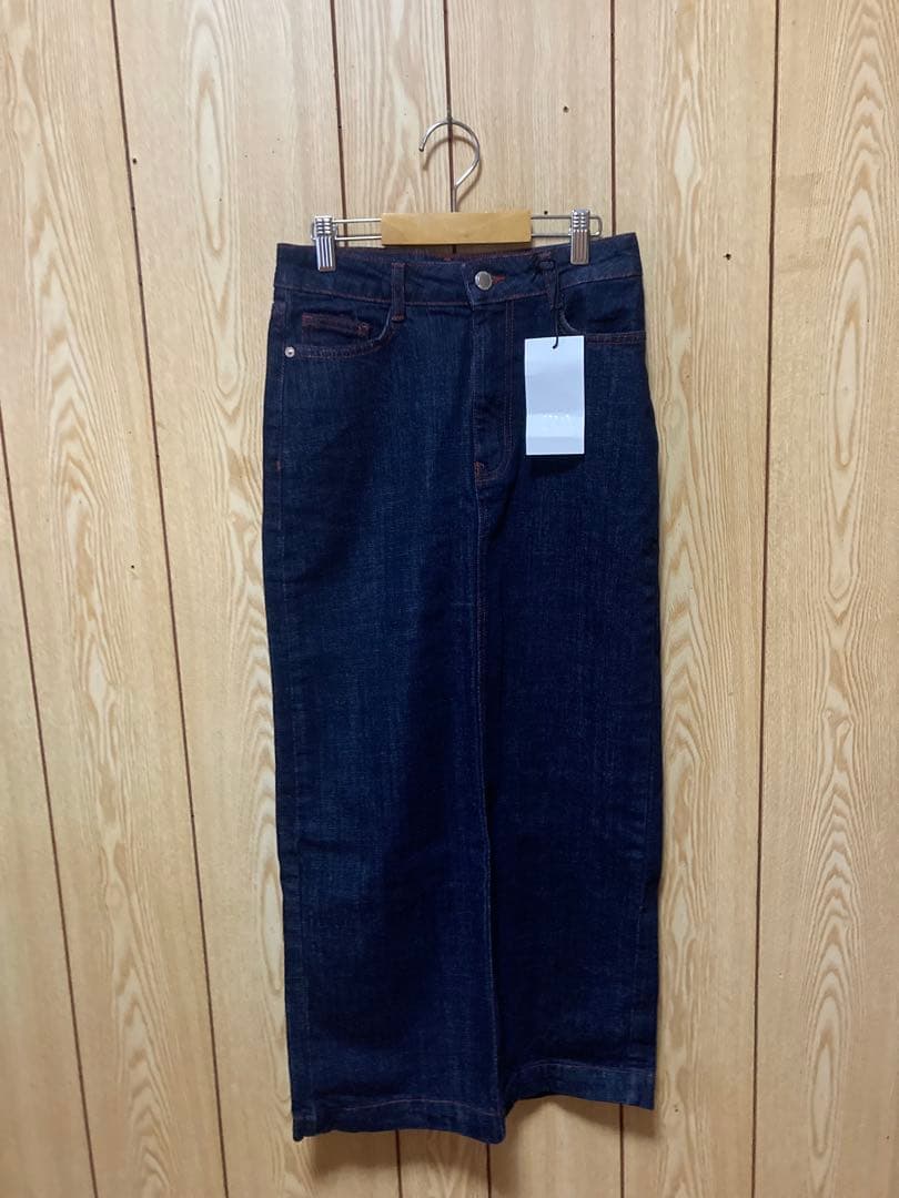 新作　新品　zara ザラ　ハートデニムタイトスカート