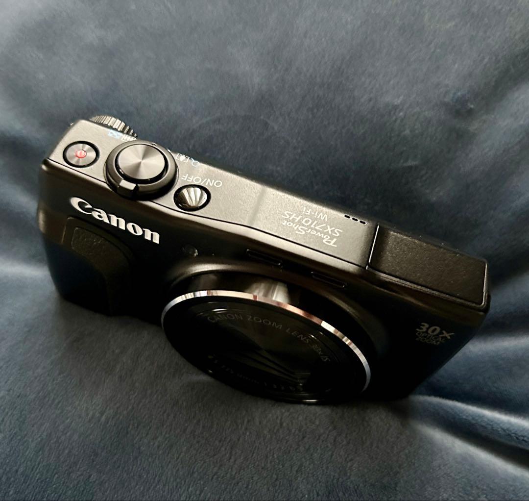 Canon コンパクトデジカメ PowerShot SX710HS (黒)超美品