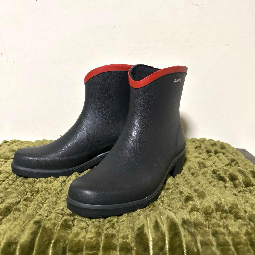 美品♡AIGLE ✩.*˚エーグル ミスジュリエット ボッティロン ネイビー