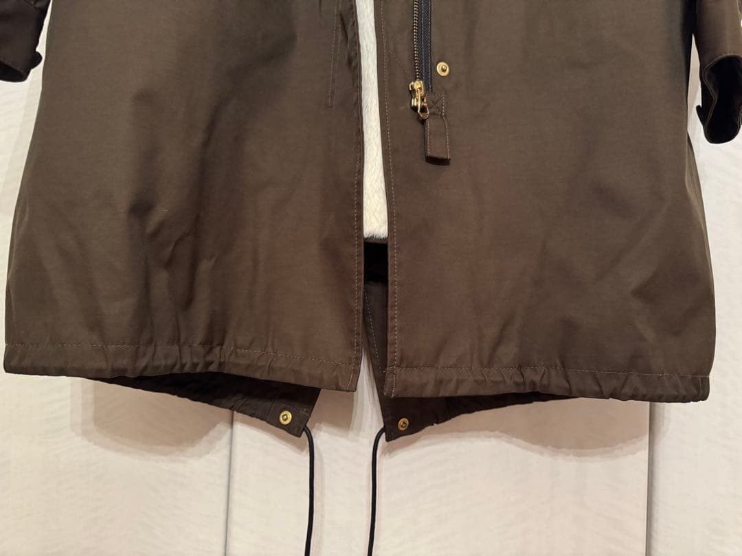美品✨IENA VETEMENTS ファー付きモッズコート 38