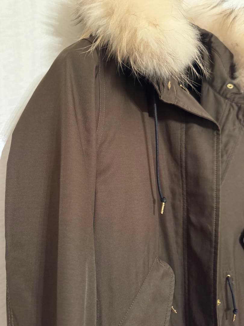美品✨IENA VETEMENTS ファー付きモッズコート 38