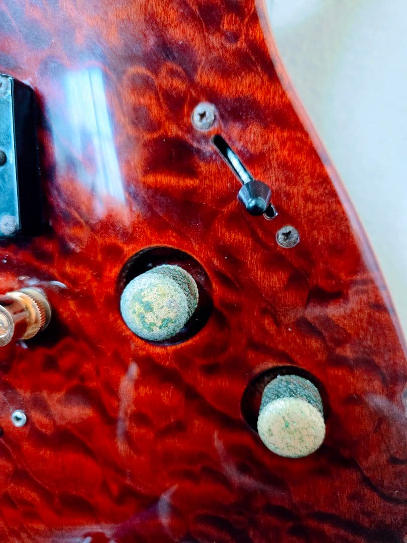 SCHECTER C-1 Classic Amber Gold スルーネック