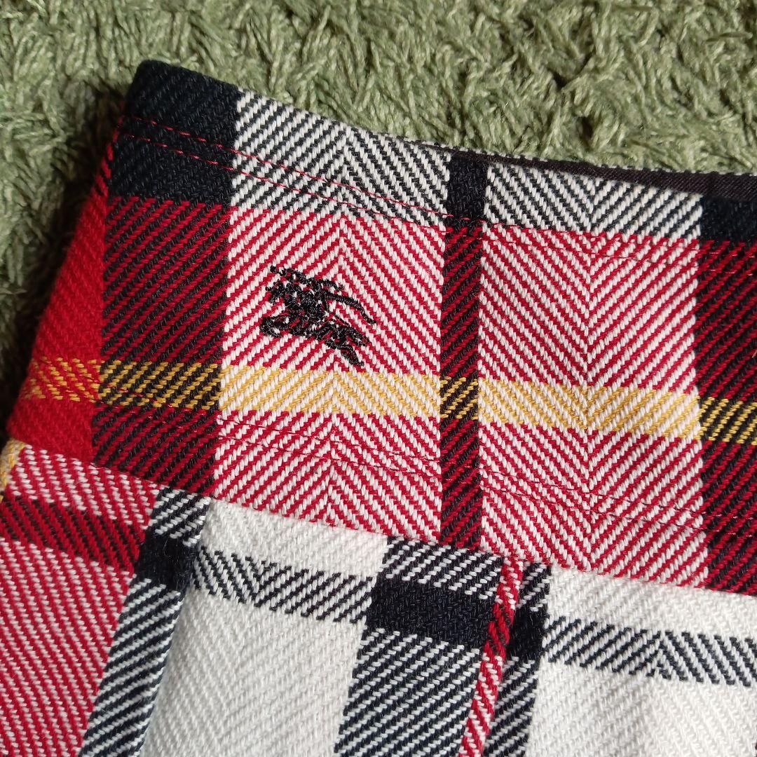 BURBERRYブルーレーベル　キュロットスカート　BURBERRYチェック