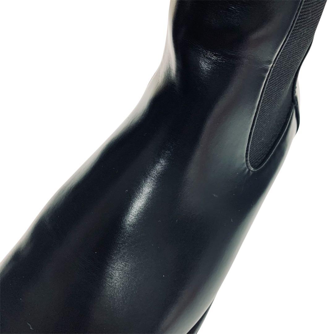 〈美品〉Le Talon GRISE レザー サイドゴアブーツ