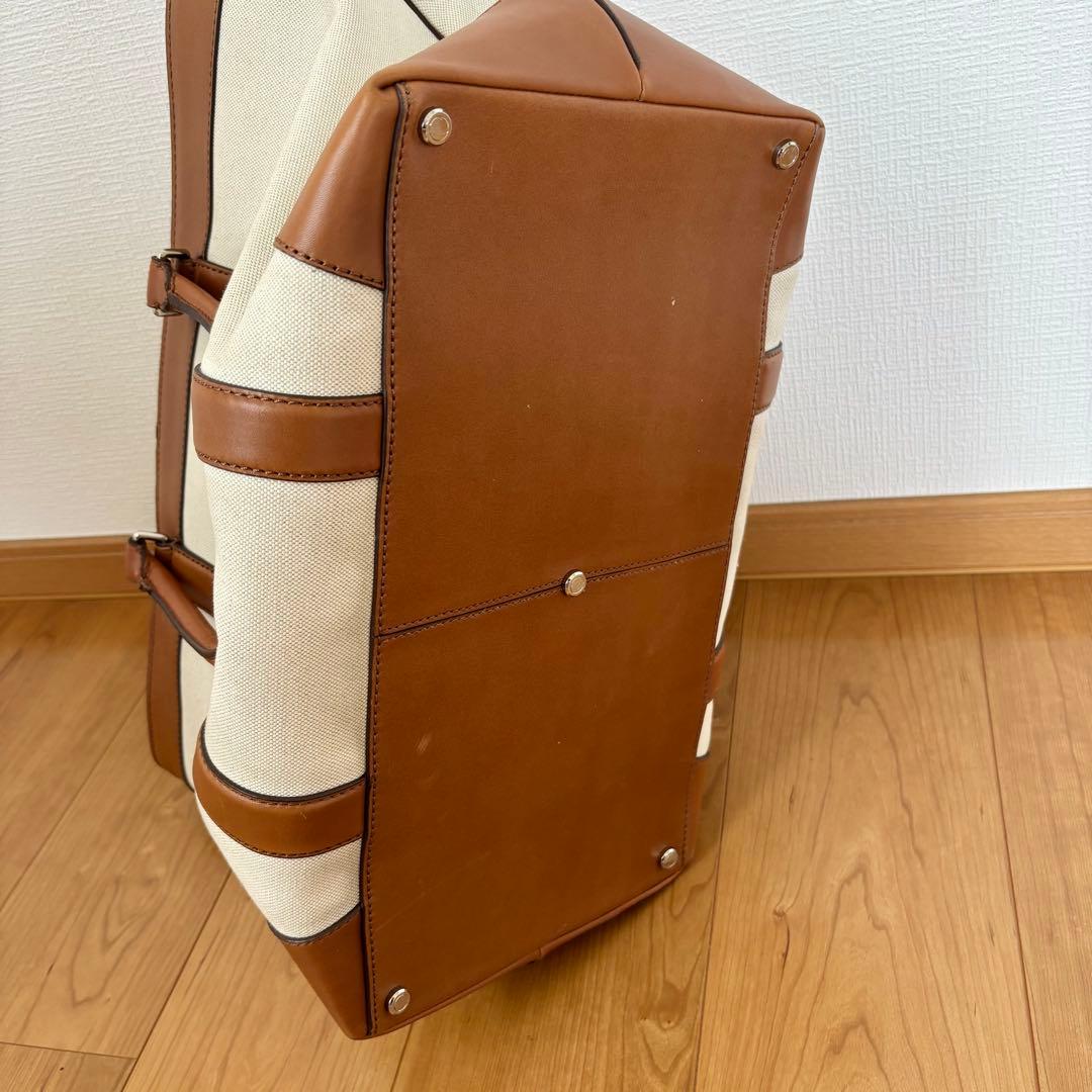 coach コーチ　キャンバス×レザー　バッグ　大容量