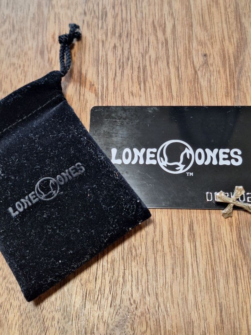 ◎LONE ONES ◎スプレッドイーグルクロス◎希少XS◎ポーチ&ギャランティ