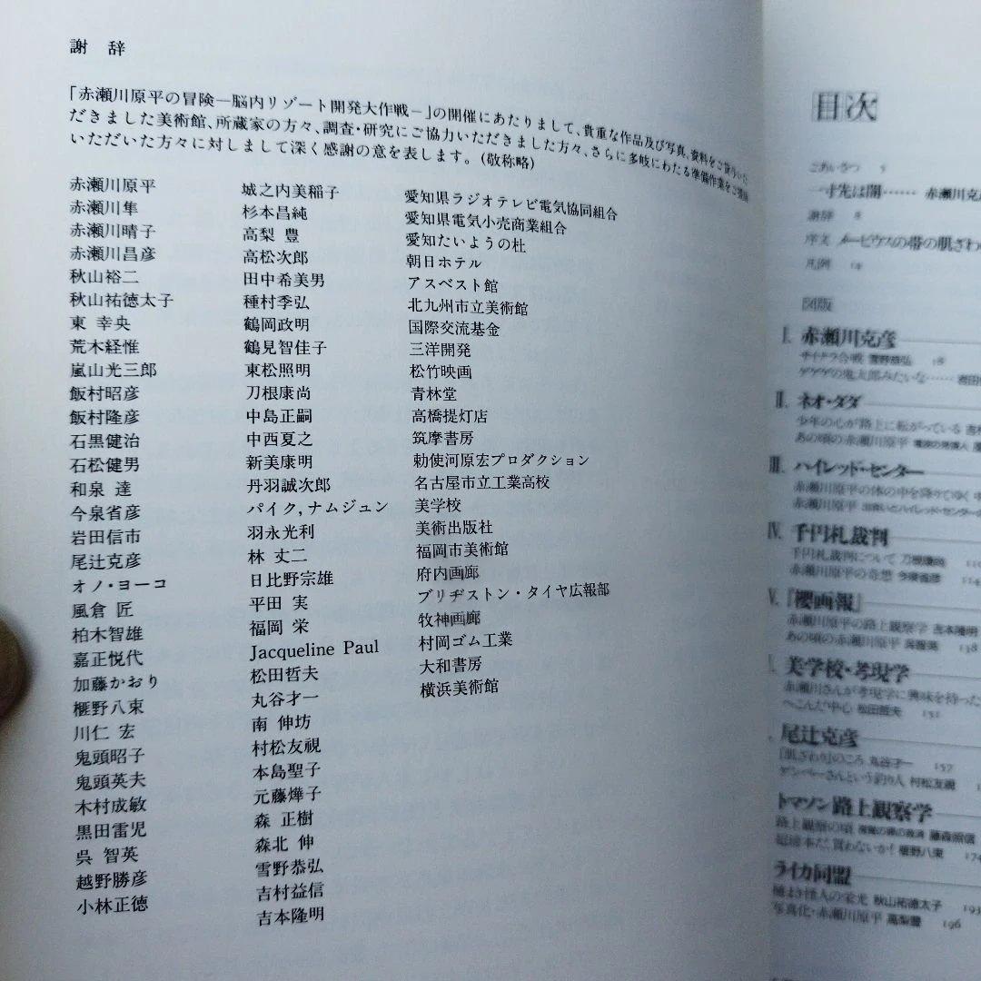 赤瀬川原平の冒険 1995年 230P チラシ一枚もの付き