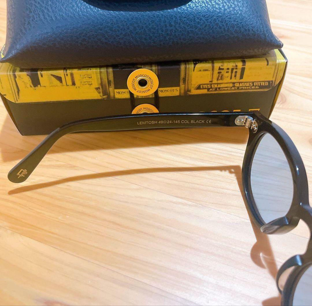 MOSCOT レムトッシュ 49 ブラック ブルー