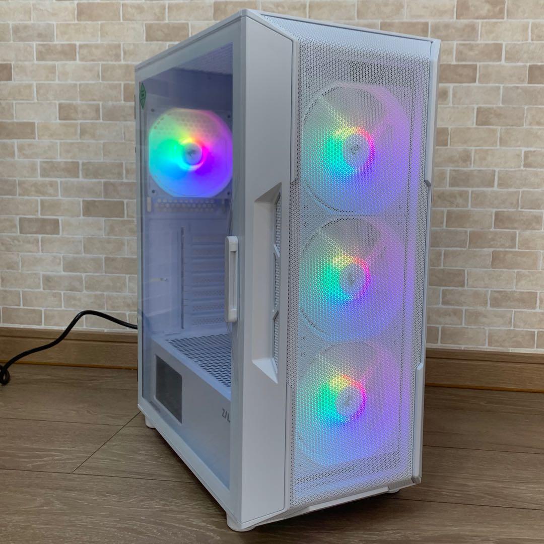 【格安】SSSランクi7&RTX3060搭載ゲーミングPCフルセットホワイト