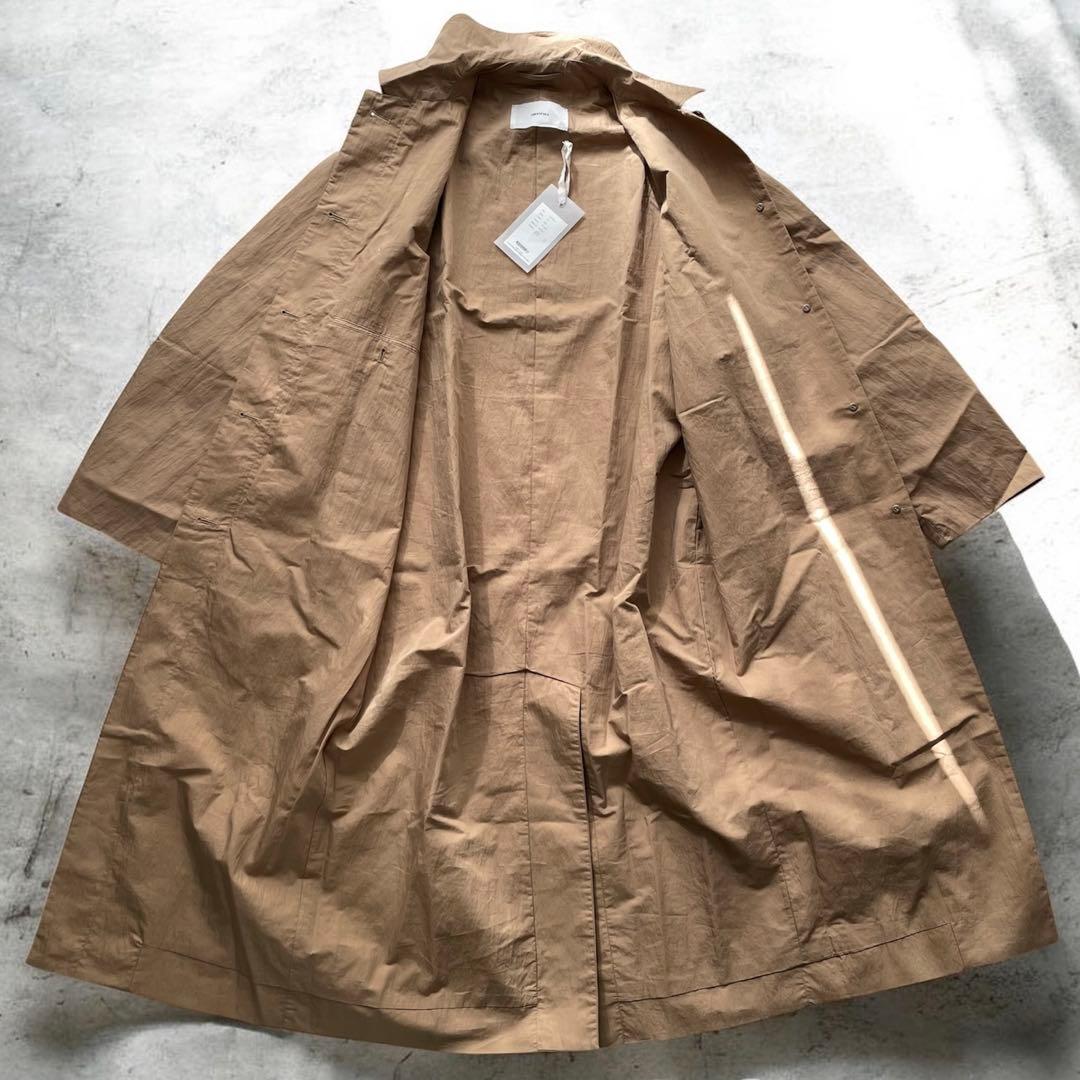 【新品】TODAYFUL ステンカラーオーバーコート ベージュ 36 S