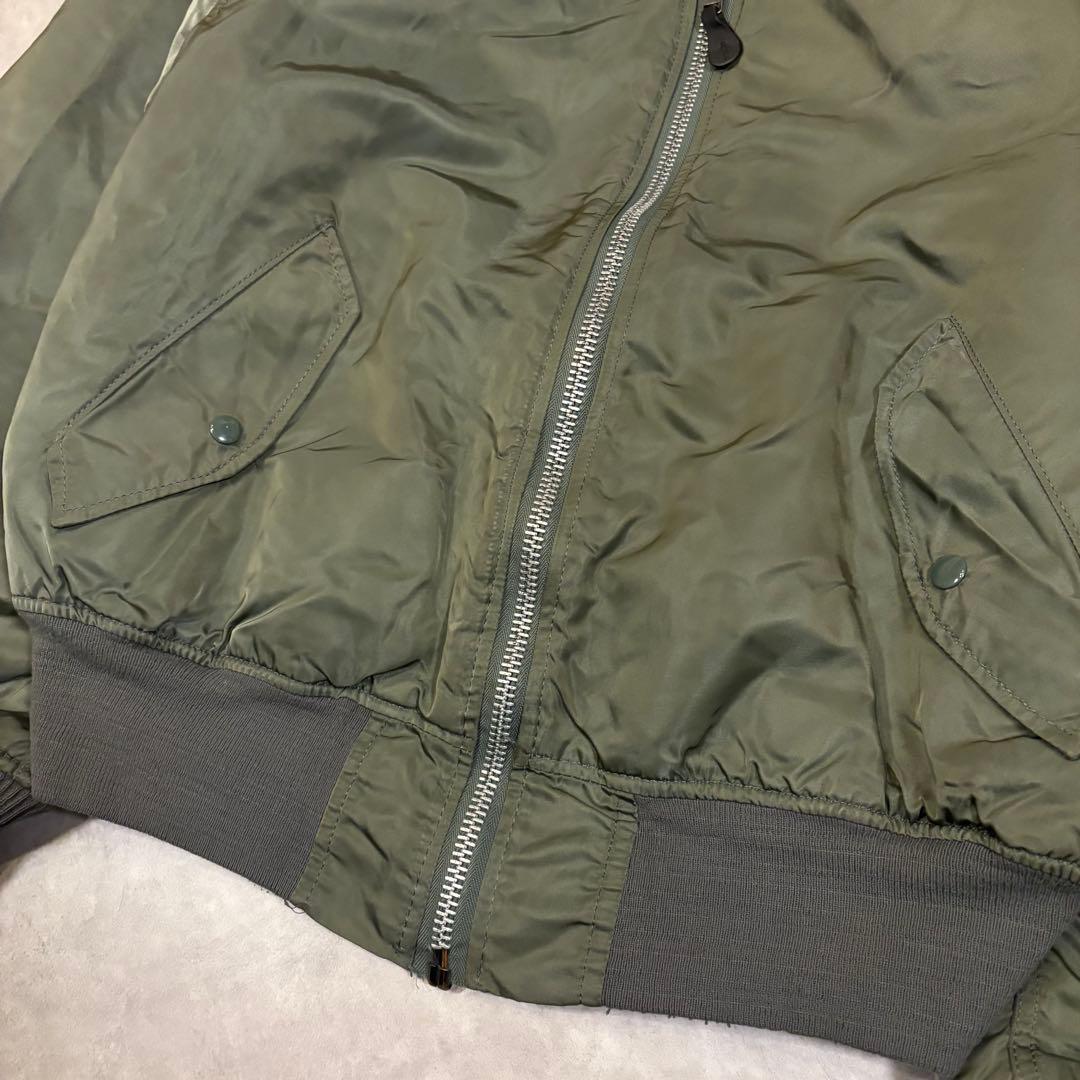 USA製 ALPHA アルファ MA-1 L IDEALジップ