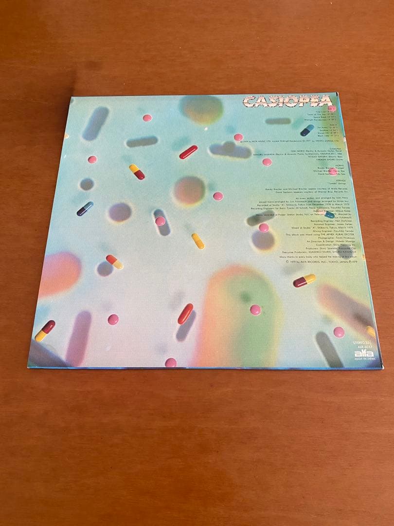 CASIOPEA カシオペア LPレコード　ファーストアルバム