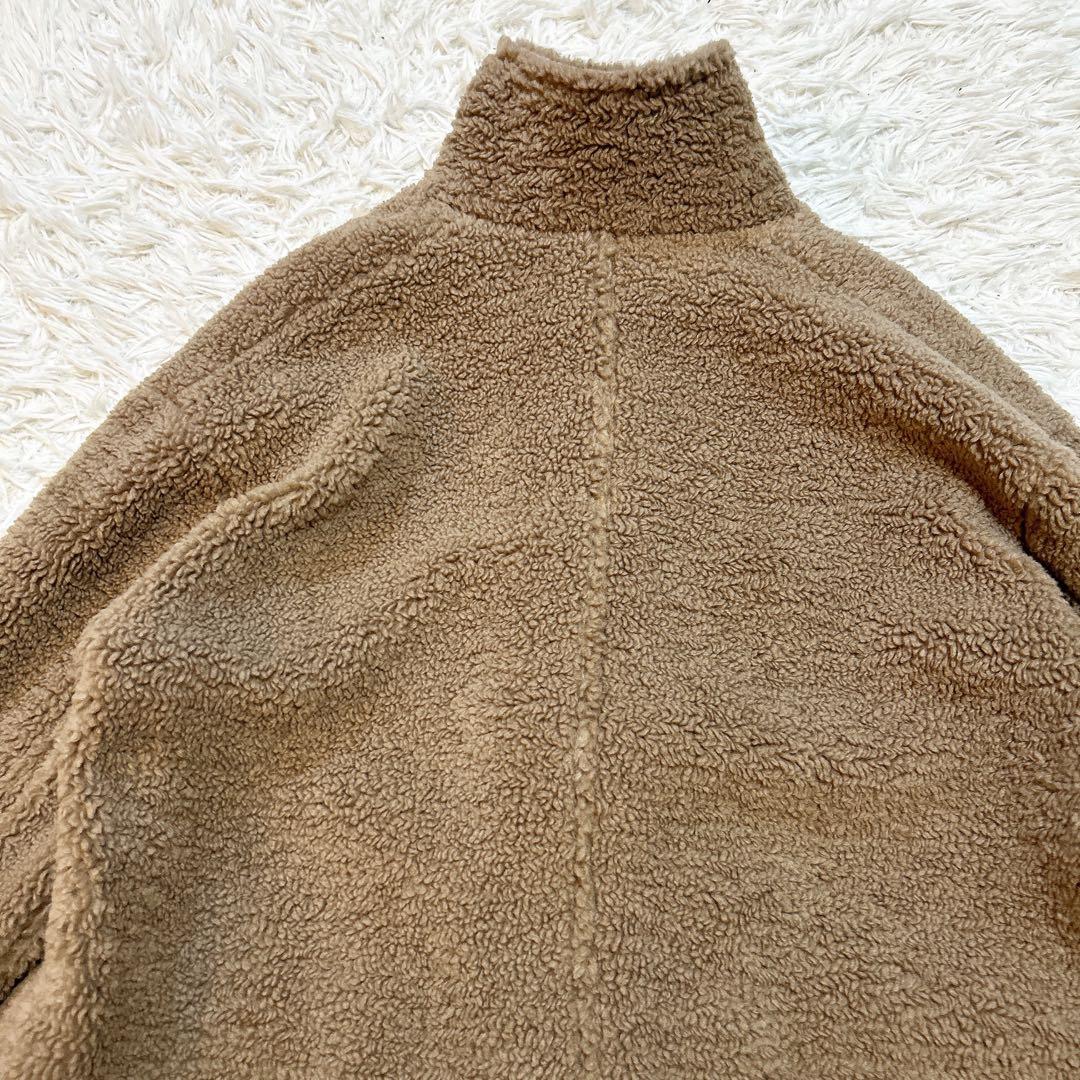 Olu. オルドット　テディロングボアコート　ブラウン　ロングコート　アウター